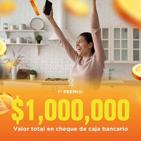Premio Mayor – $1,000,000 MXN